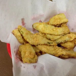 Fried pickles