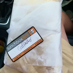 The Godfather. Love the wrapping!