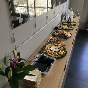 Catered my event with platters for 100!
