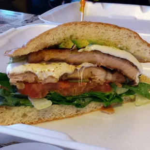 The torta de milanesa. Yummy according to my friend that ordered it.