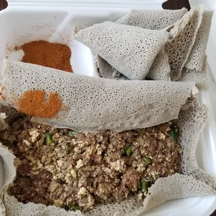 Kitfo special, Medium-rare