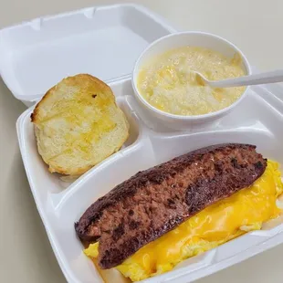 Sausage Link Breakfast Plate