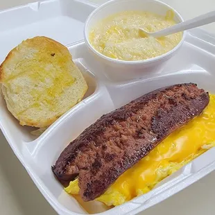Sausage Link Breakfast Plate
