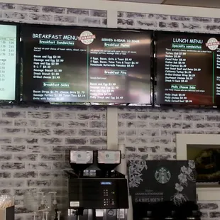 Cool menu boards