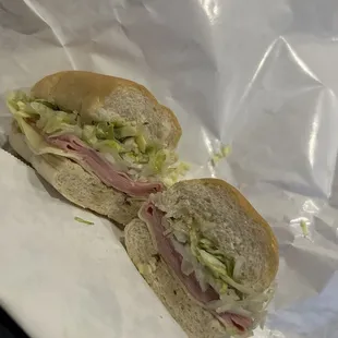 Ham And Cheese Sub