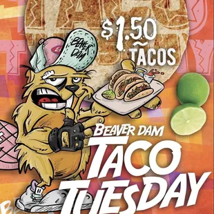 a taco tuesday flyer