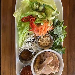 Vietnamese Lettuce Wraps