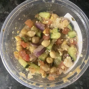 Chickpea salad