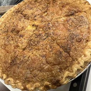 Bacon cheddar quiche