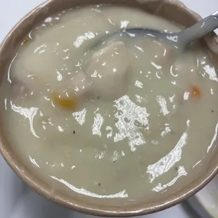 Chicken pot pie soup