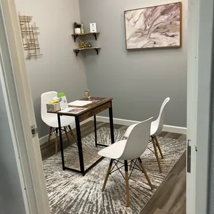 Cryo Consultation room.