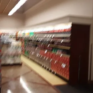 a grocery store aisle