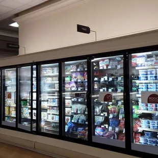 the inside of a grocery store