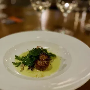 Hokkaido seared scallops