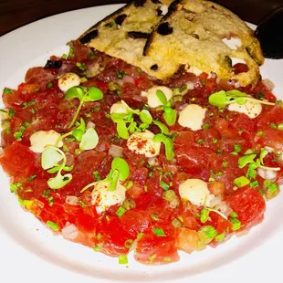 Ahi Tuna Carpaccio