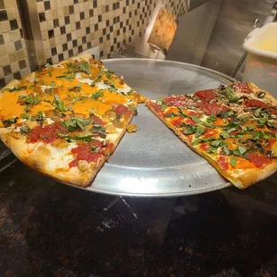 pizza, food