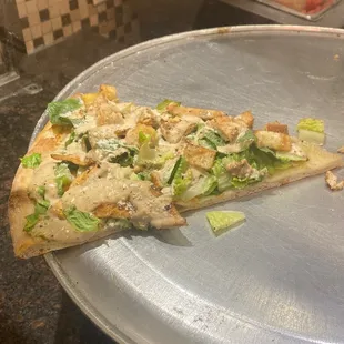 Chicken Caesar Salad Slice