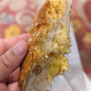 Pineapple custard bun