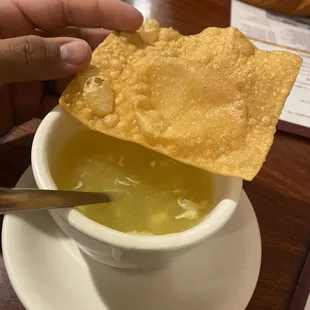 Egg drop soup