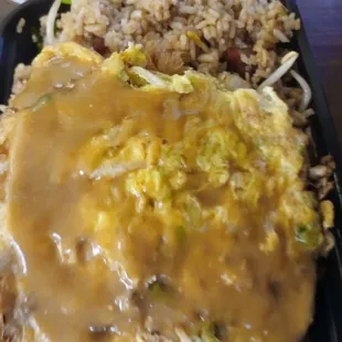 This Is my most favorite item the combination pork egg foo young