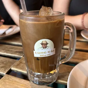 Thai iced coffee