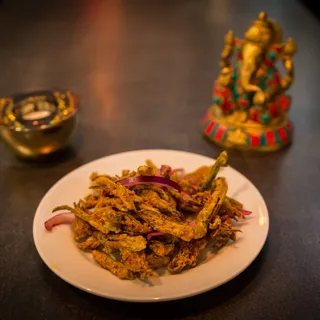 Crispy okra