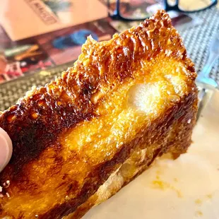 Baked crispy and cheesy...