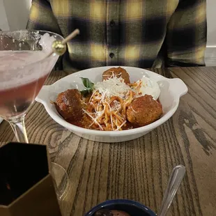 Spaghetti and Meatballs