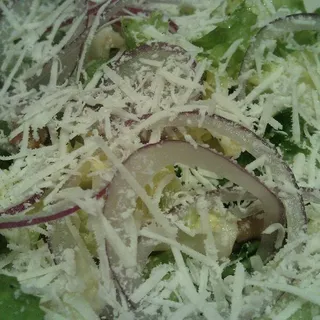 Escarole with Walnut, Red Onion & Pecorino
