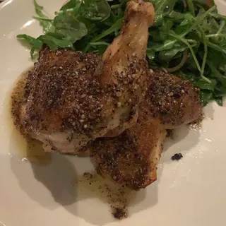 Sasso Chicken alla Diavola with Arugula, Red Onion & Pepper Oil