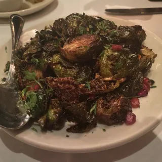 Crispy Brussels Sprouts with Vincotto