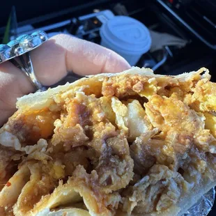 Chorizo Breakfast Burrito