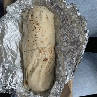 Would you look at the size of this puppy... I don't even know if I can eat half of it??? lol