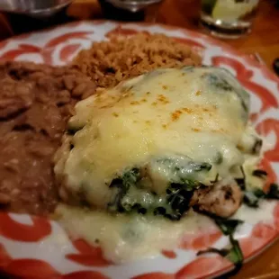 Pollo Espinaca