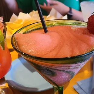 I love these margaritas!!  I forgot what this other one was called, but it was good too.