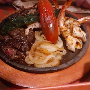 a plate of food