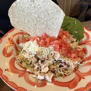 Chicken Fajita Taco Salad