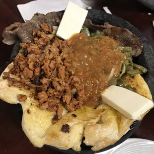 Molcajete Lupe's!! Enough for two