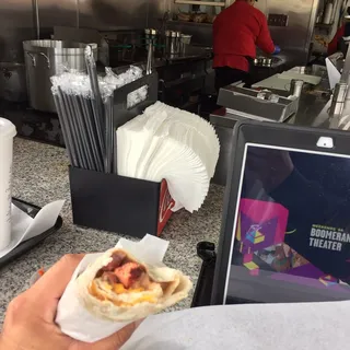 Tortilla Dog Burrito