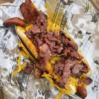 Chili Cheese Pastrami Dog