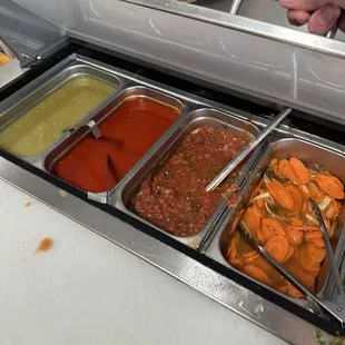 Salsa bar