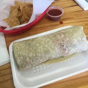 Shrimp Burrito
