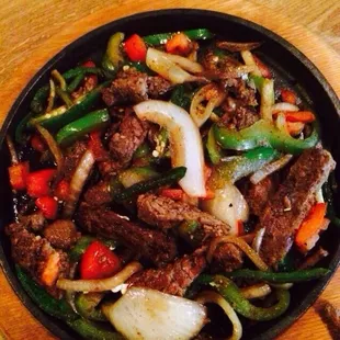 Mexican fajitas
