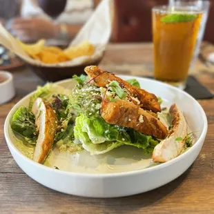 Chicken ceasar salad