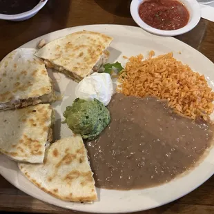 Lunch Chicken Quesadillas