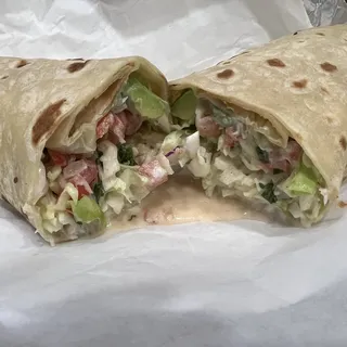 Grilled Fish Burrito