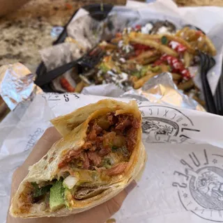 Smoked Tuna Burrito