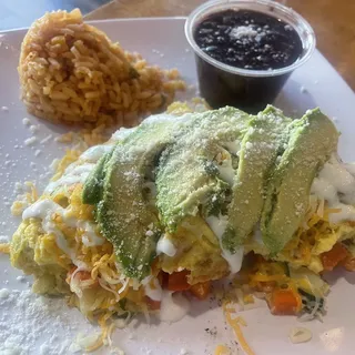 Lupe's Veggie Omelette