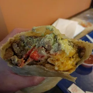 Hot Cheetos Burrito