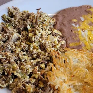 Machaca and Eggs